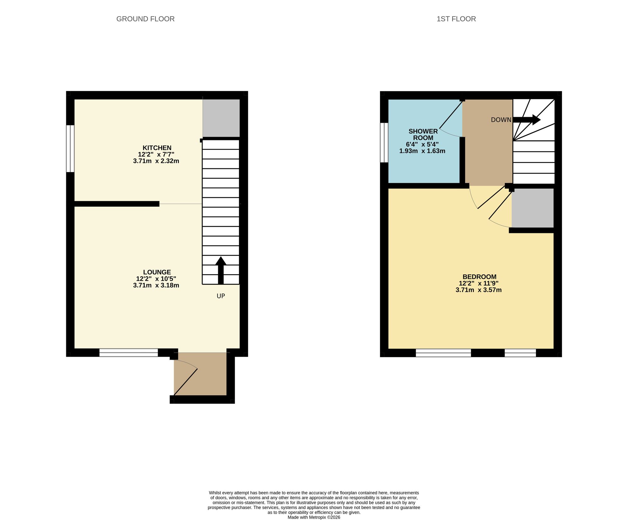 64 Harbourne Gardens, Southampton floorplan