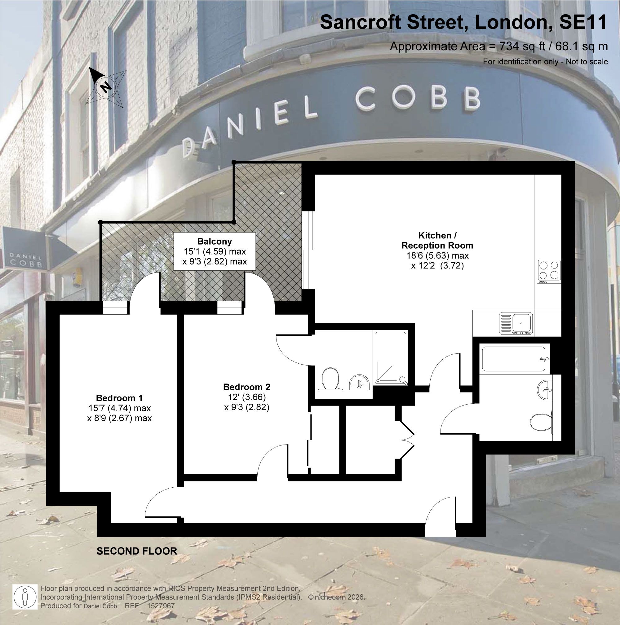 Flat 20, Palm House, London floorplan