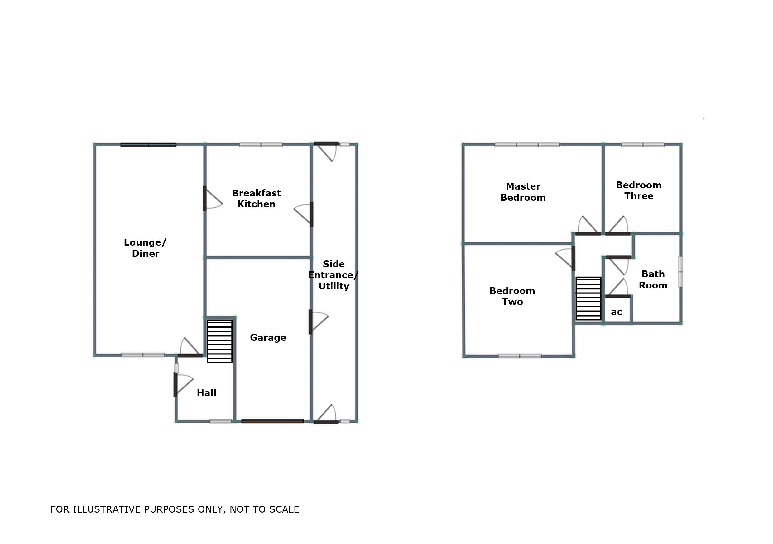 8, Rose Lane, Burntwood floorplan