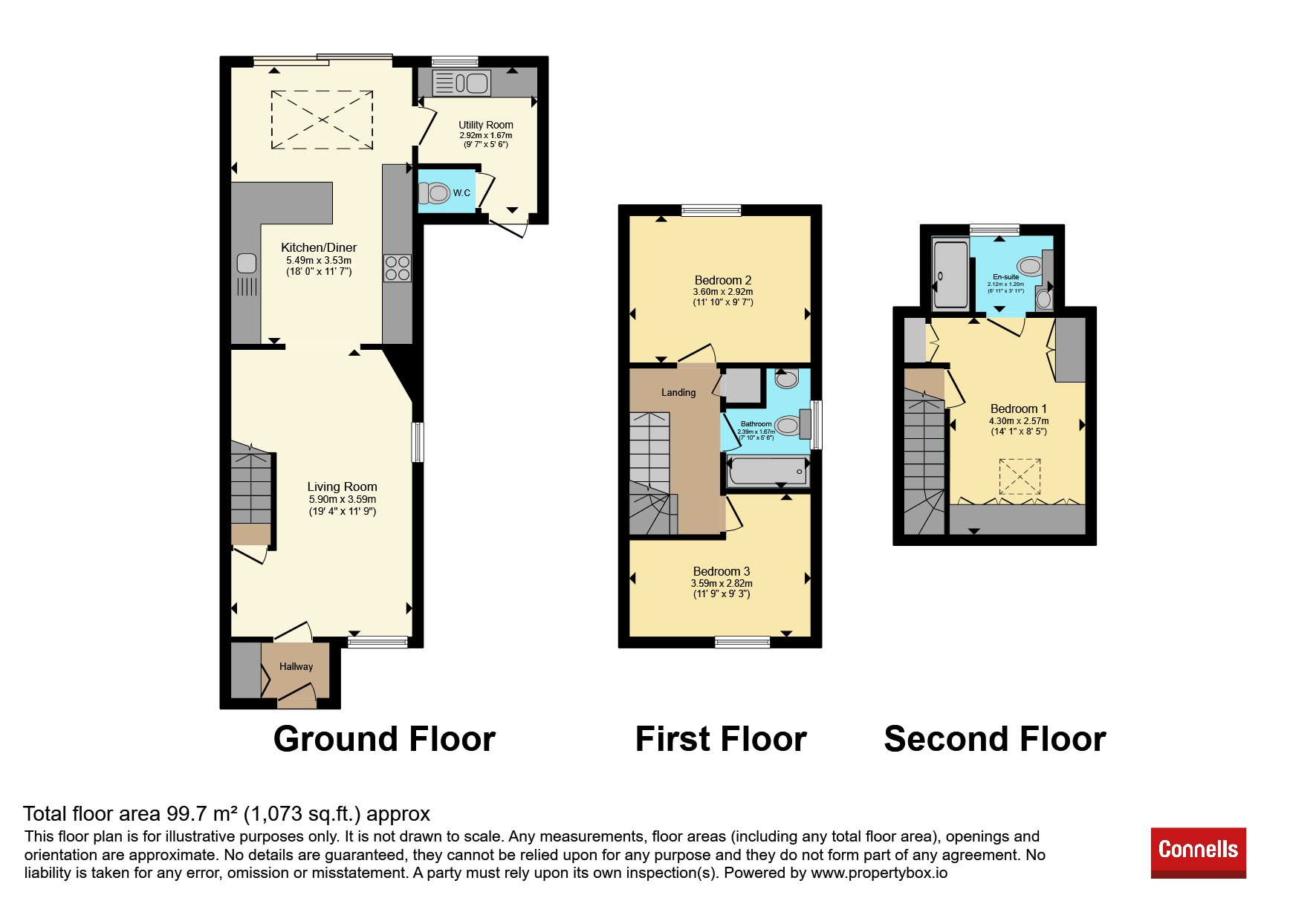 28, Gayler Close, Redhill floorplan