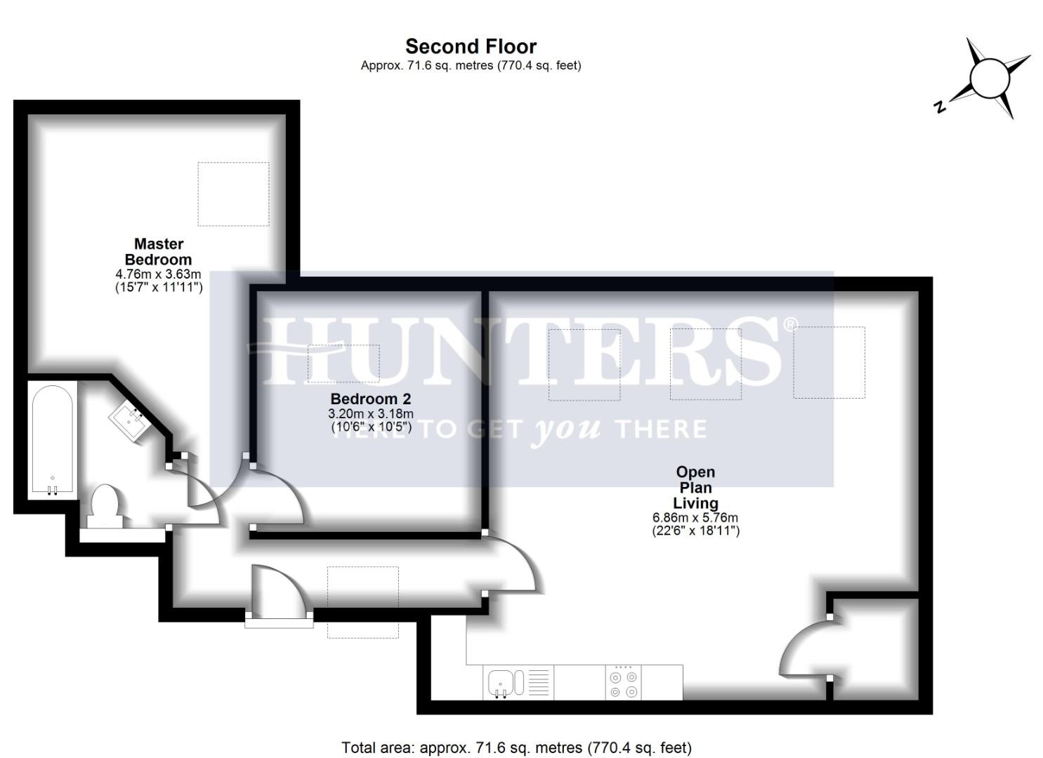 142, Boulevard View, Bristol floorplan