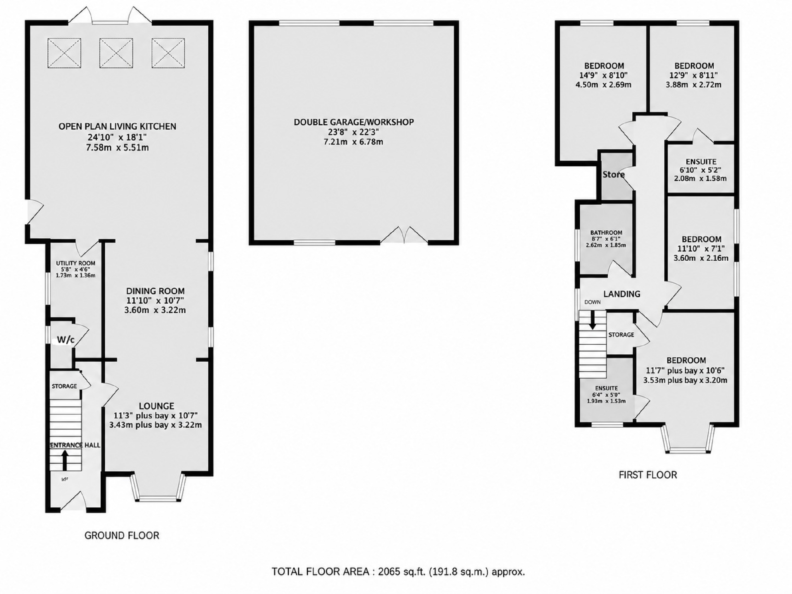 52, Newton Lane, Wigston floorplan