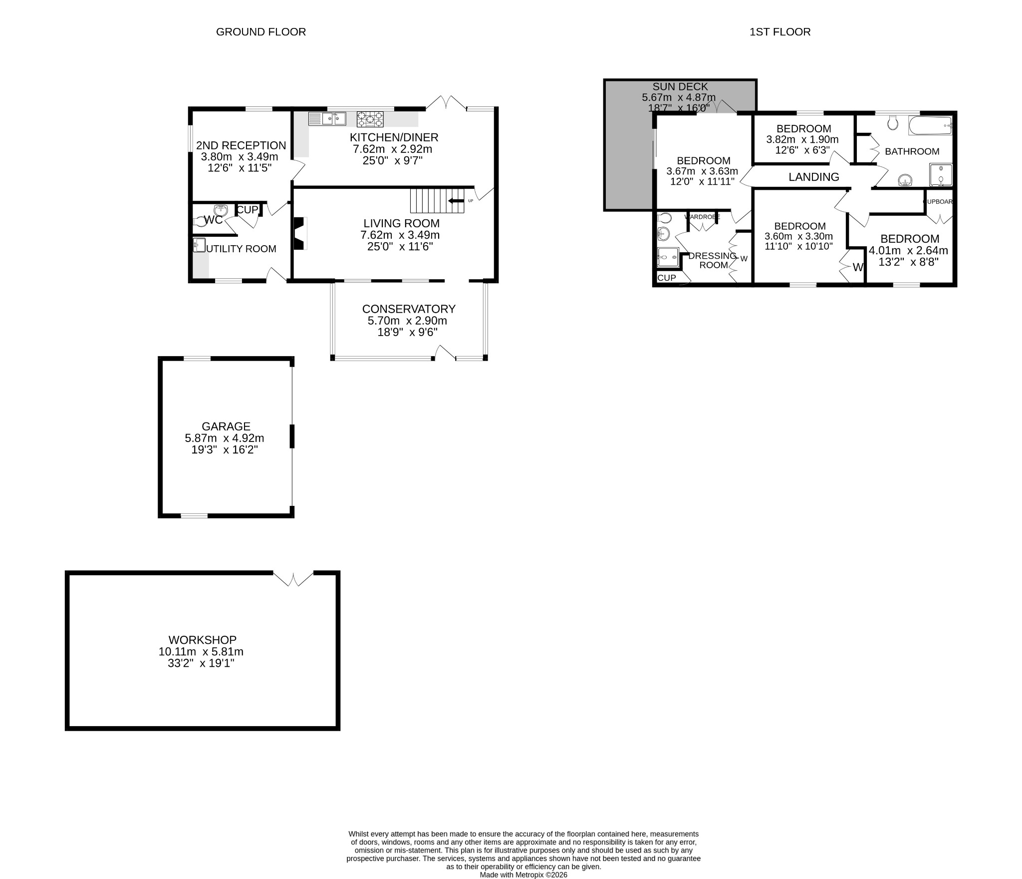 Ash Farm, Carnkie, Cornwall floorplan