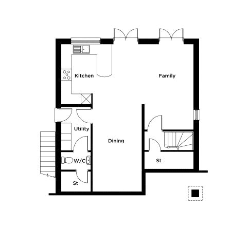 Plot 56 The Beacon - Church Meadows,, Off Wheatley Lane Road, Nelson floorplan