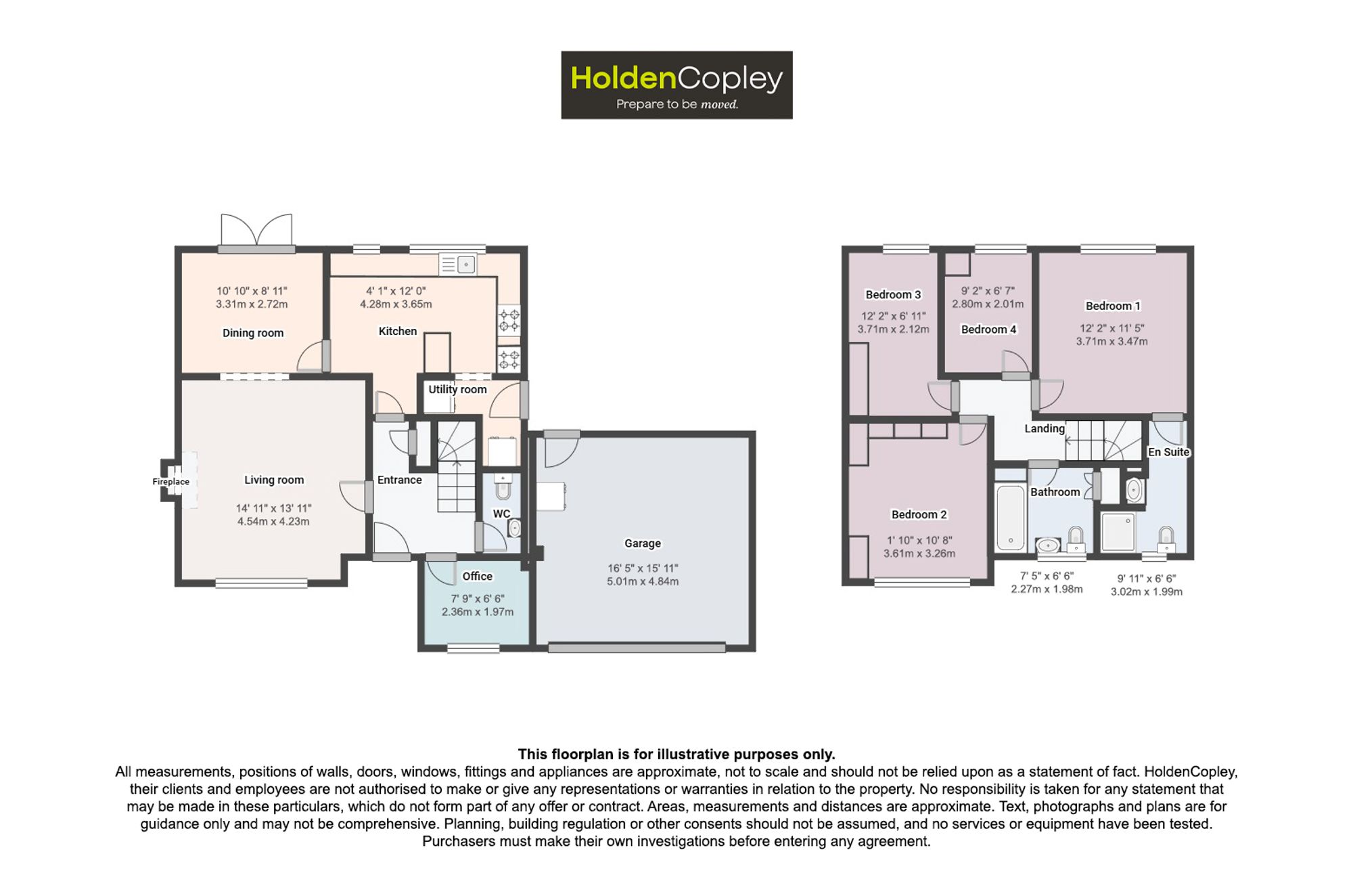 8 Ives Close, Nottingham floorplan