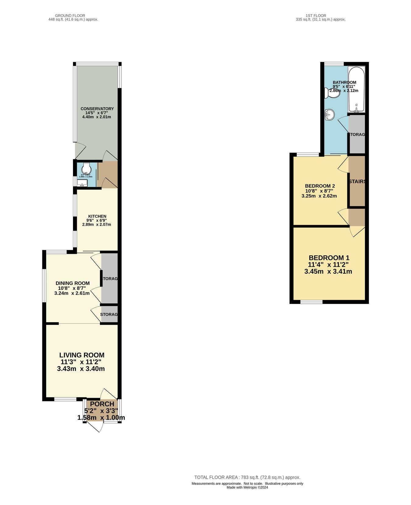 26, Grove Road, Wimborne floorplan