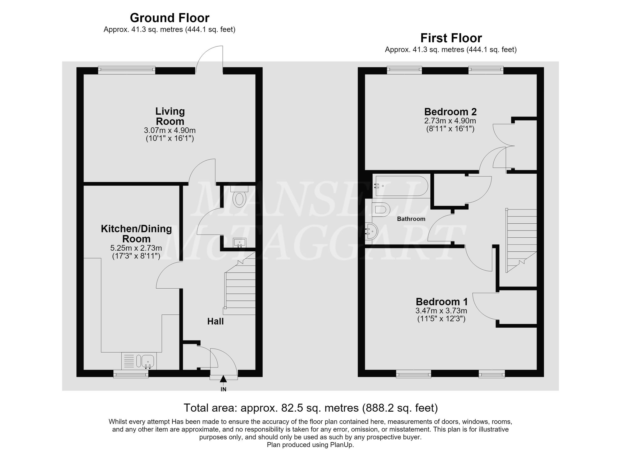 1 Geranium Close, Crawley floorplan