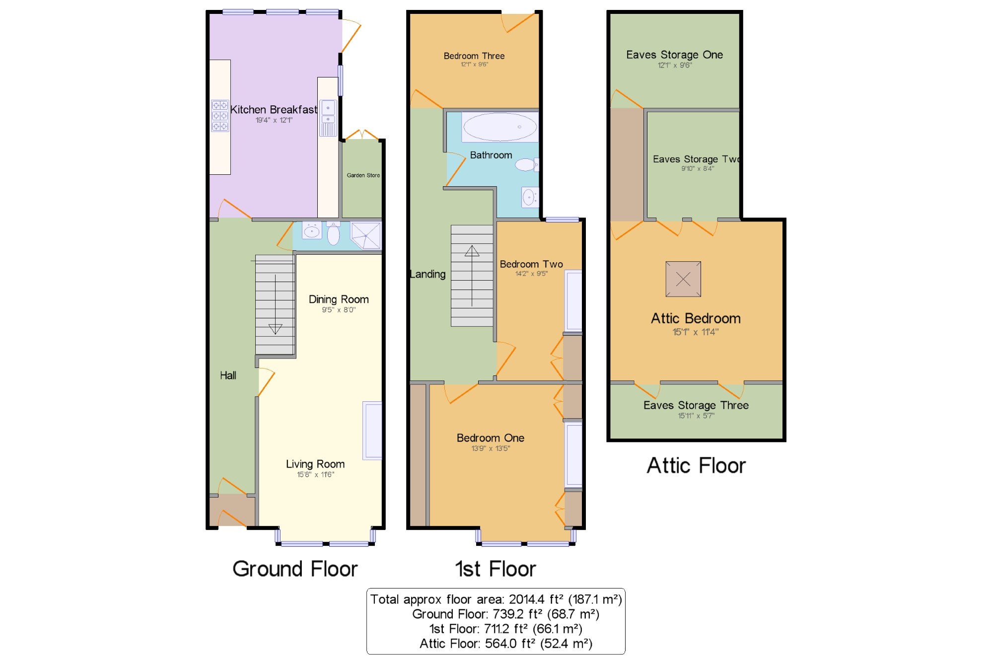 3 Bedrooms Terraced house for sale in Sackville Road, Hove, East Sussex, . BN3