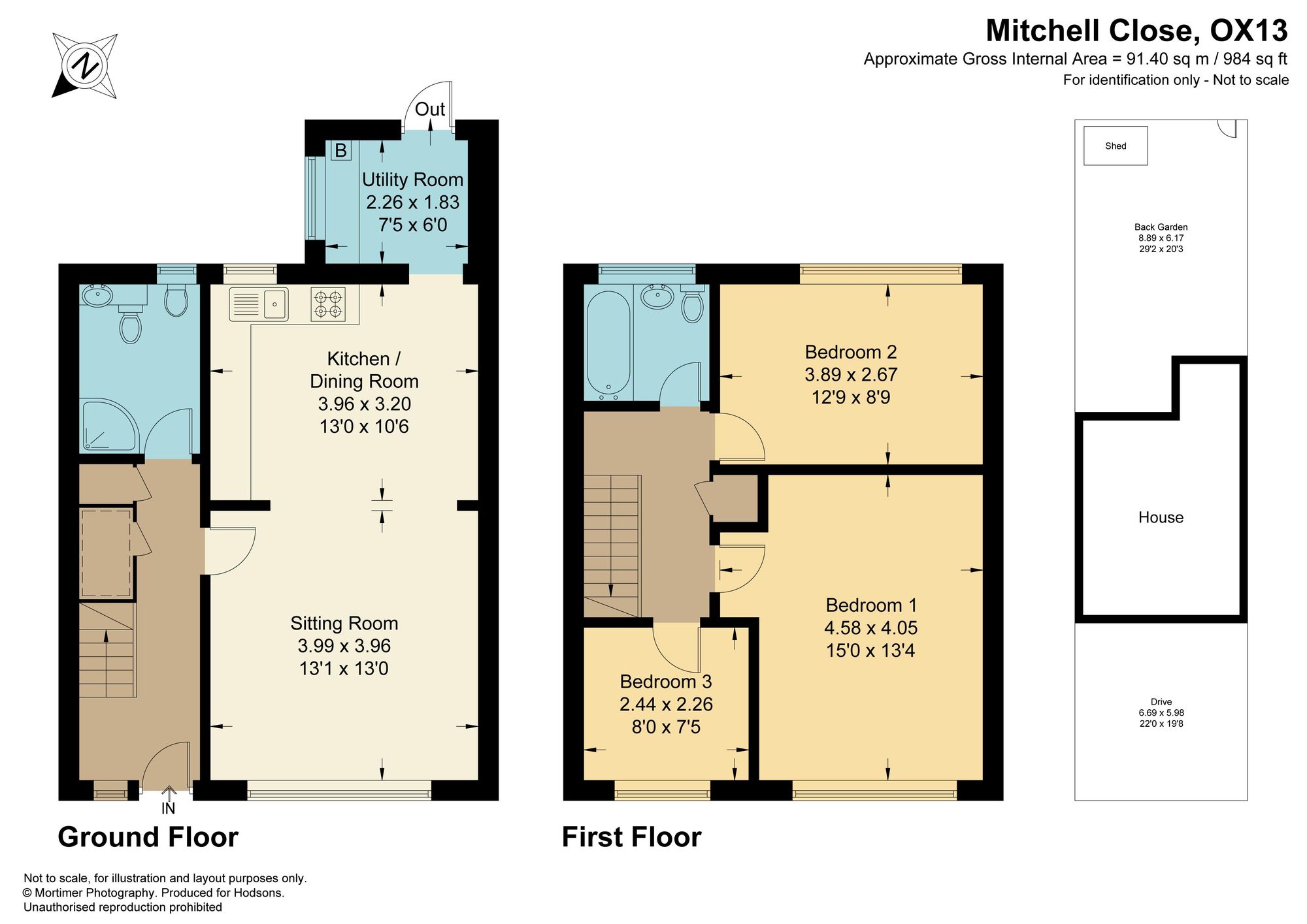 11 Mitchell Close, Abingdon floorplan