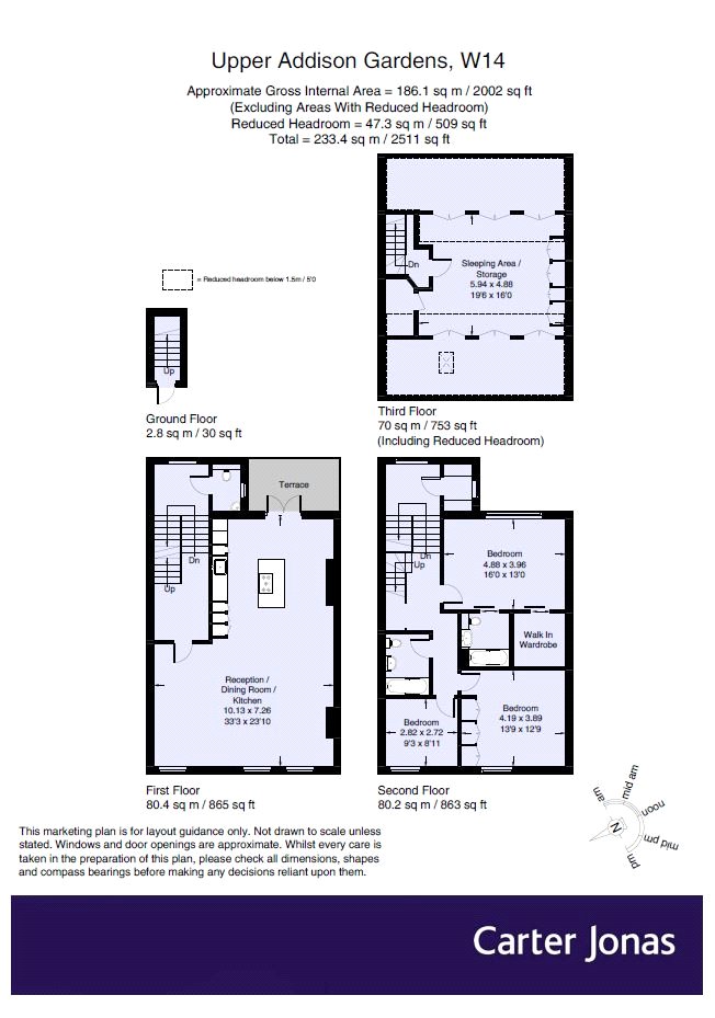 3 Bedrooms Flat to rent in Upper Addison Gardens, Holland Park, London W14