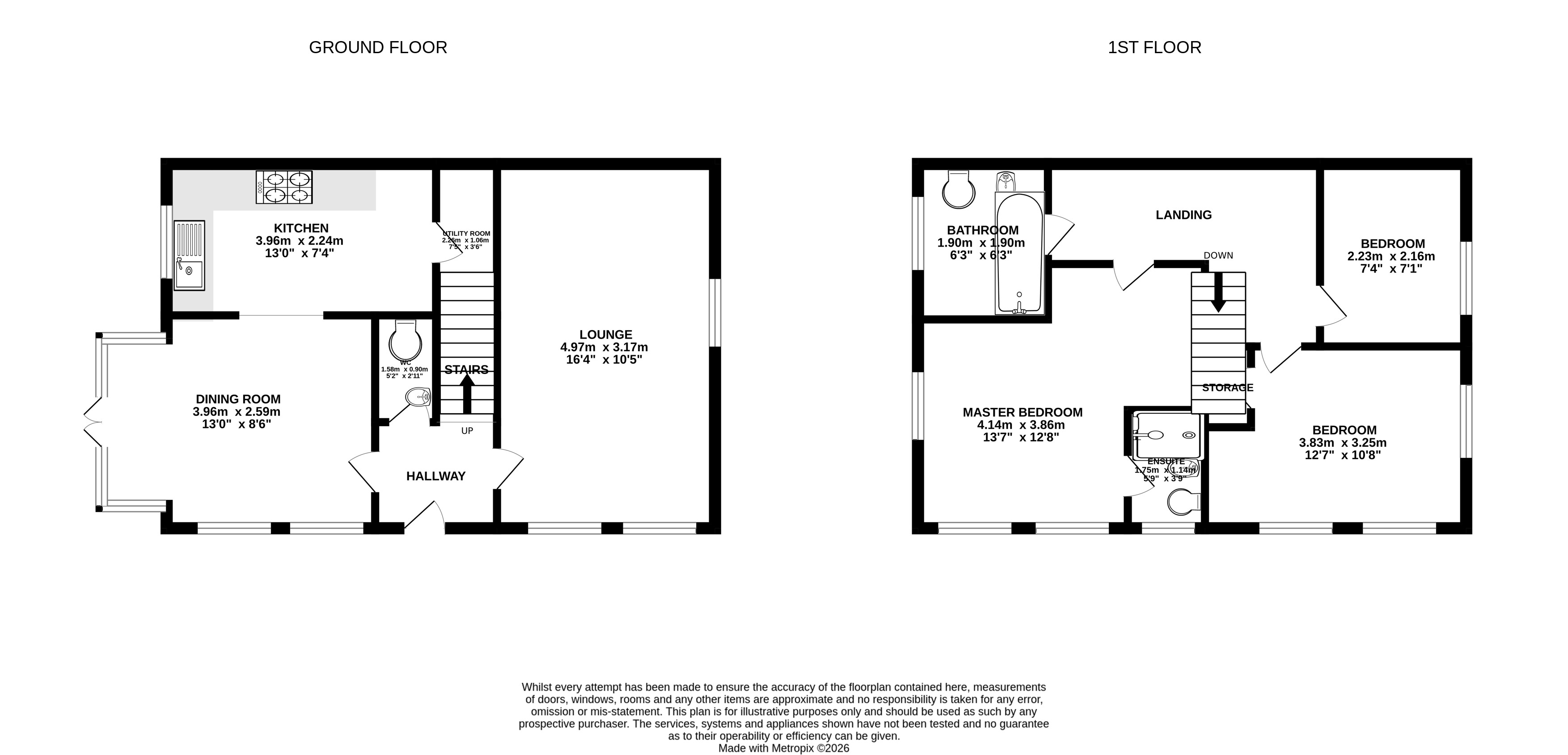 75, Navigation Way, Staffordshire floorplan