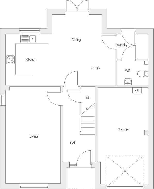 Off Newton Church Road, Danderhall, Dalkeith floorplan