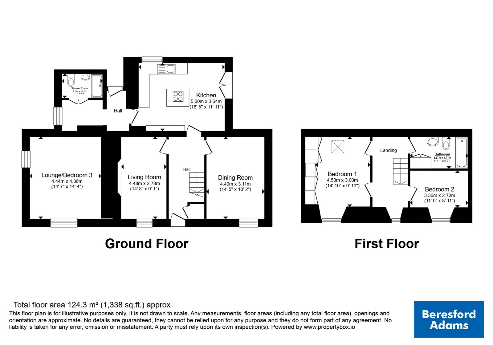 Garth Uchaf,, Groeslon, Gwynedd floorplan