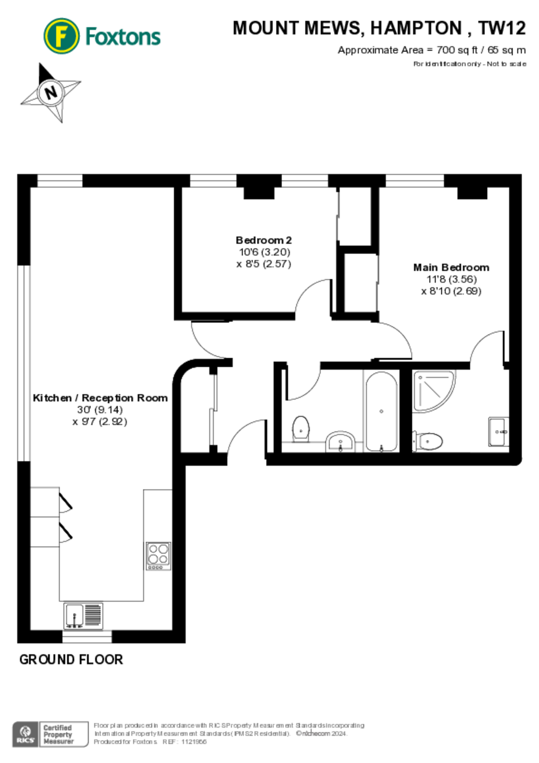 Mount Mews, Hampton floorplan
