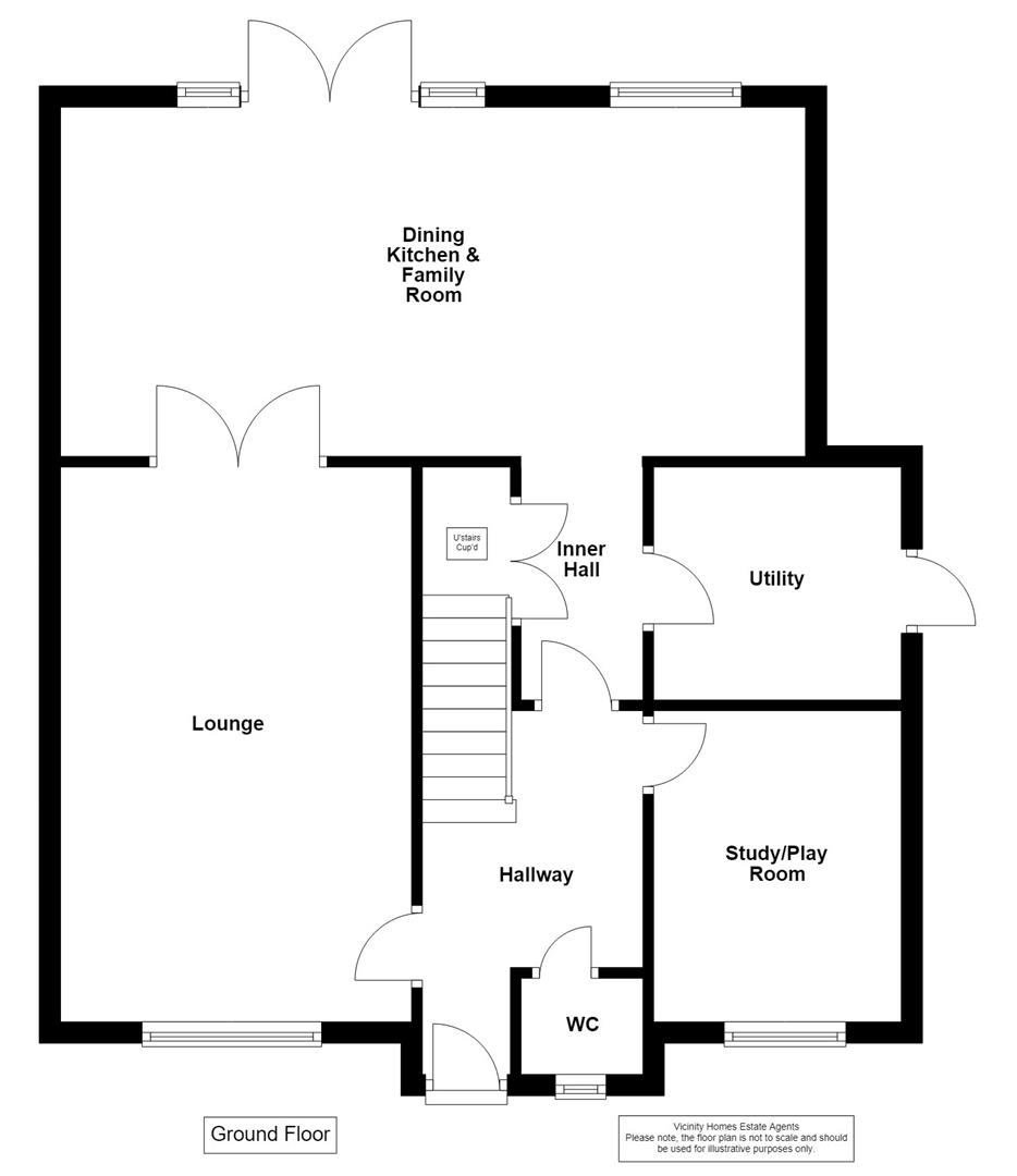 2, Leywell Drive, Carlisle floorplan
