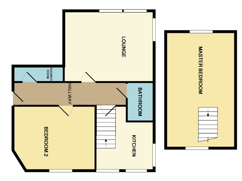 Flat 2/2, 90, Glasgow Road, West Dunbartonshire floorplan