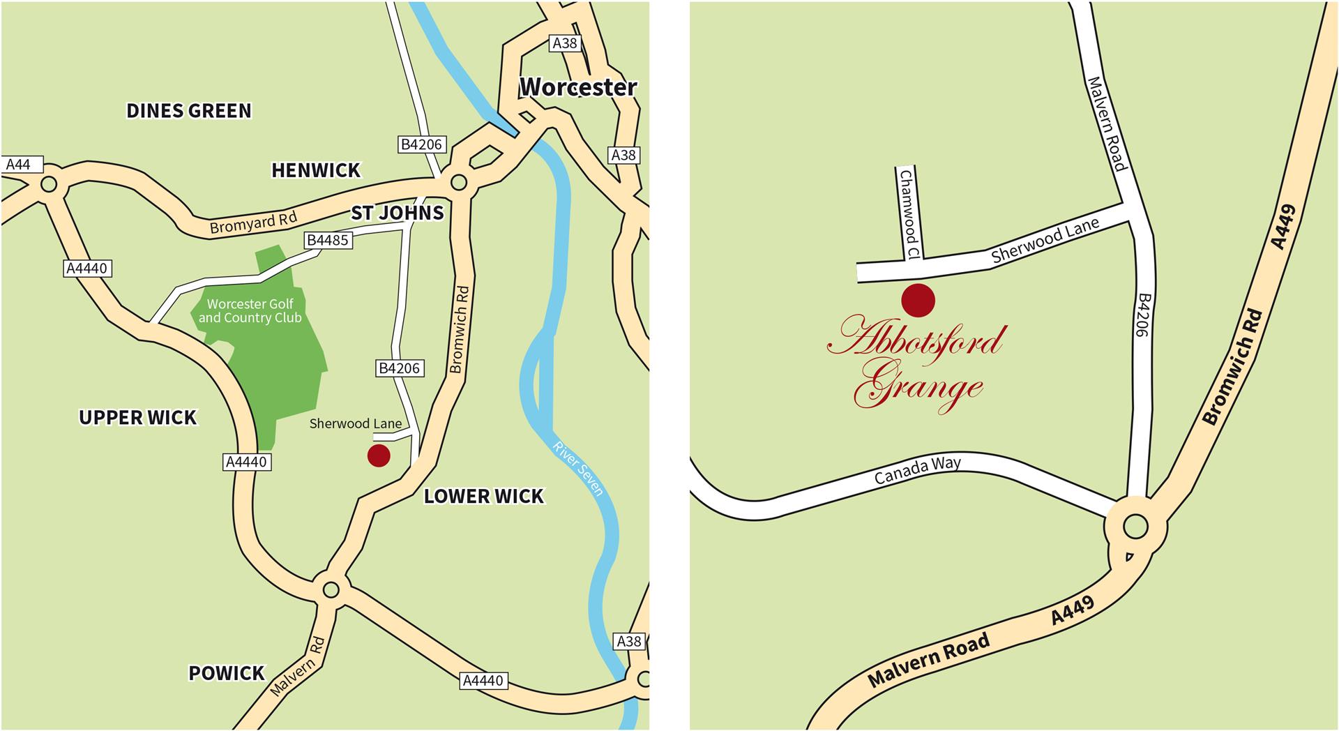 Photos of Abbotsford Grange, Sherwood Lane, Lower Wick, Worcester WR2