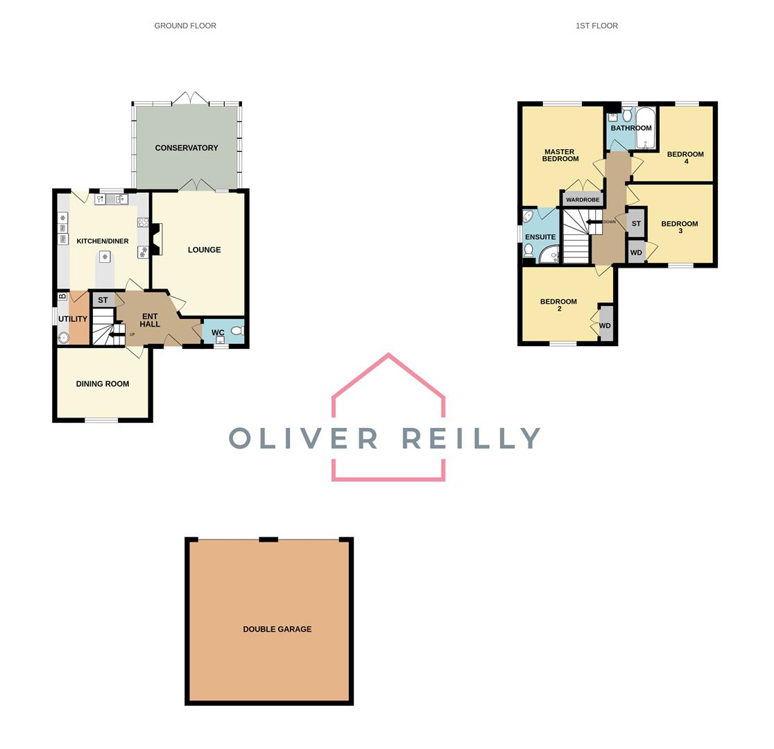3, Allen Close, Newark floorplan