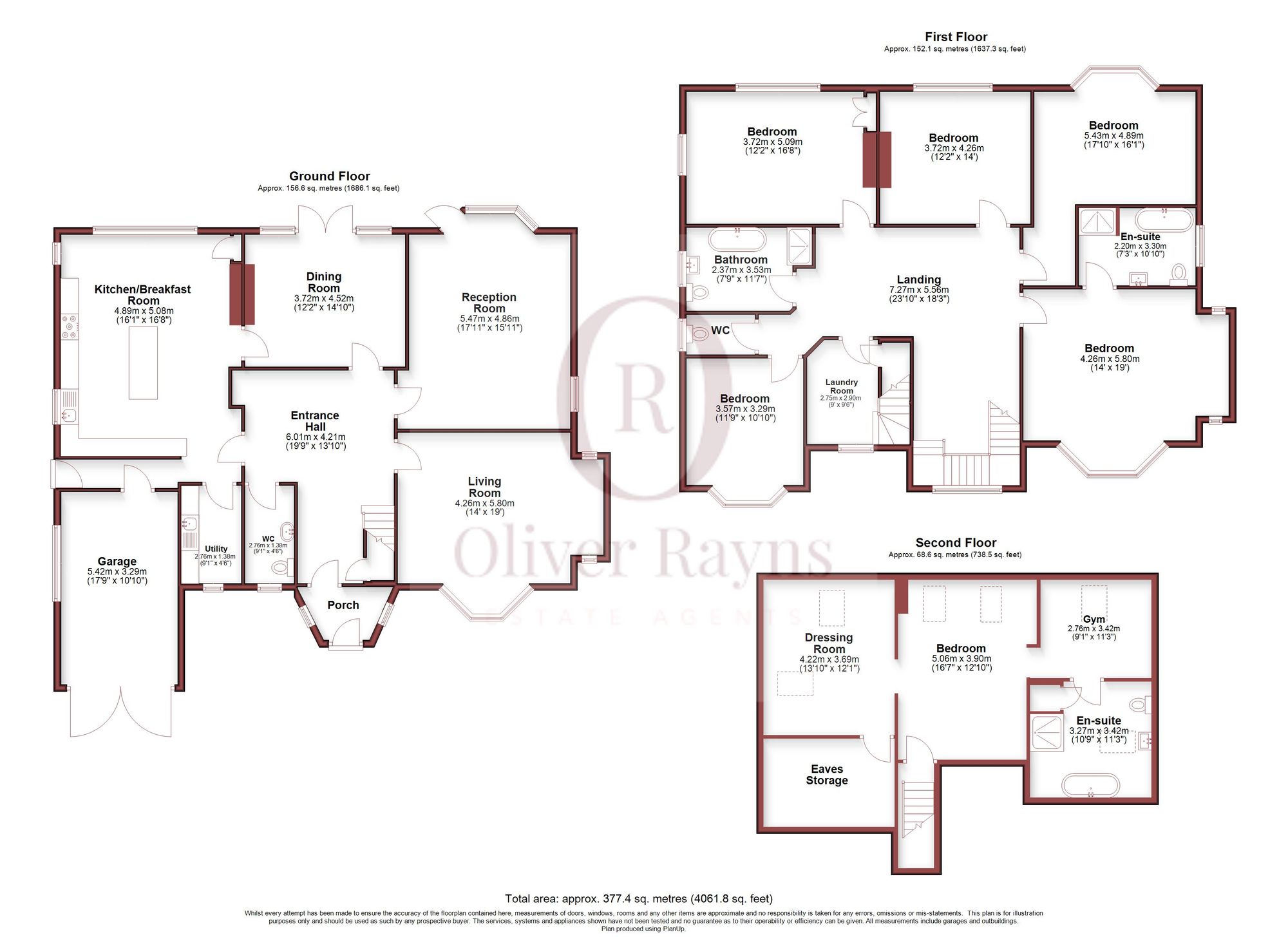 10, Toller Road, Leicester floorplan