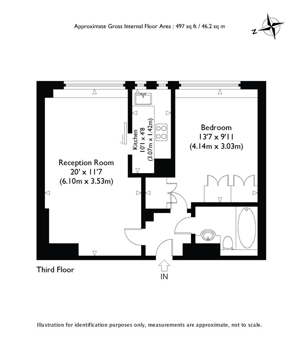 1 Bedrooms Flat to rent in Park Crescent, London W1B