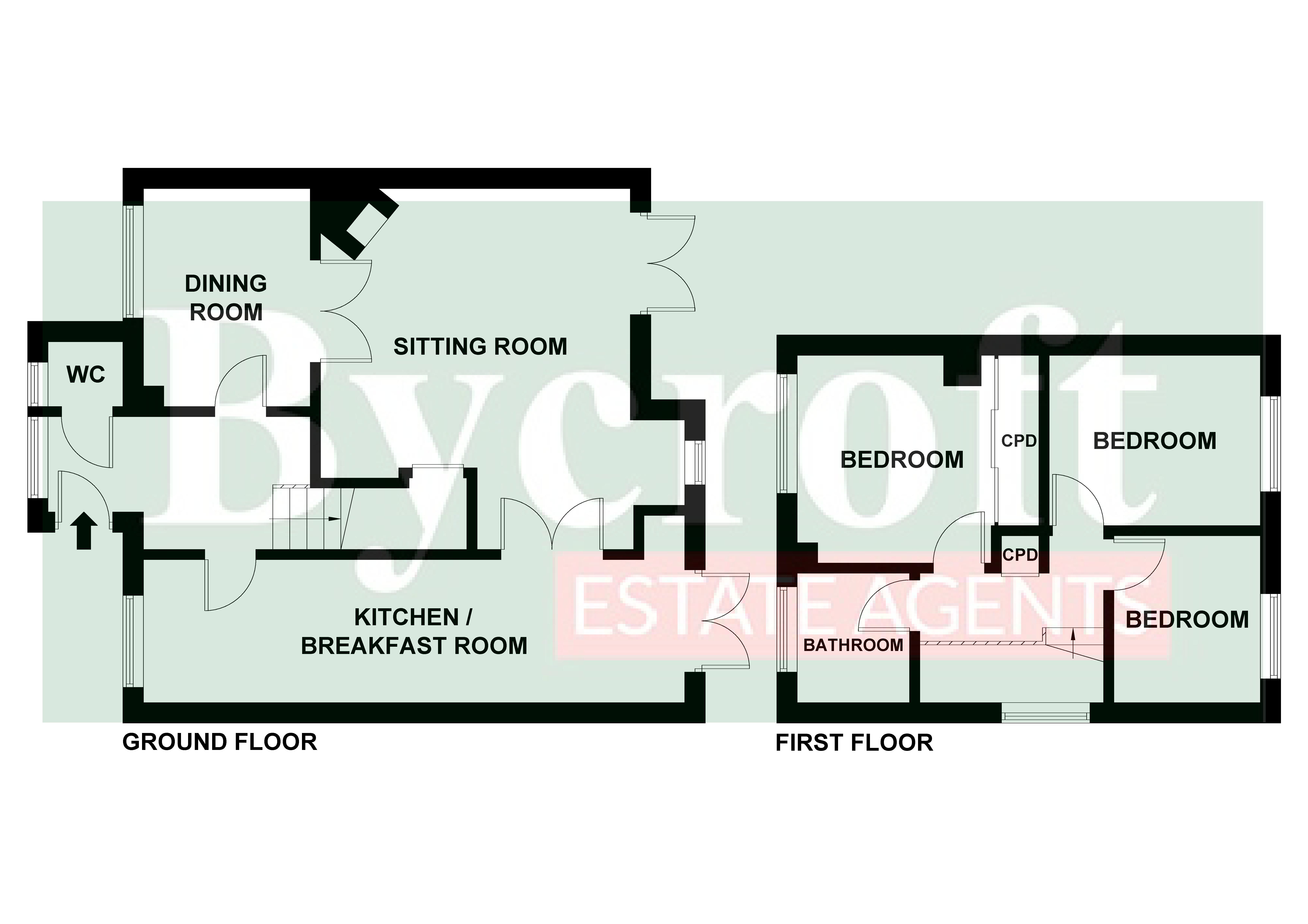 9, Rosedale Gardens, Great Yarmouth floorplan