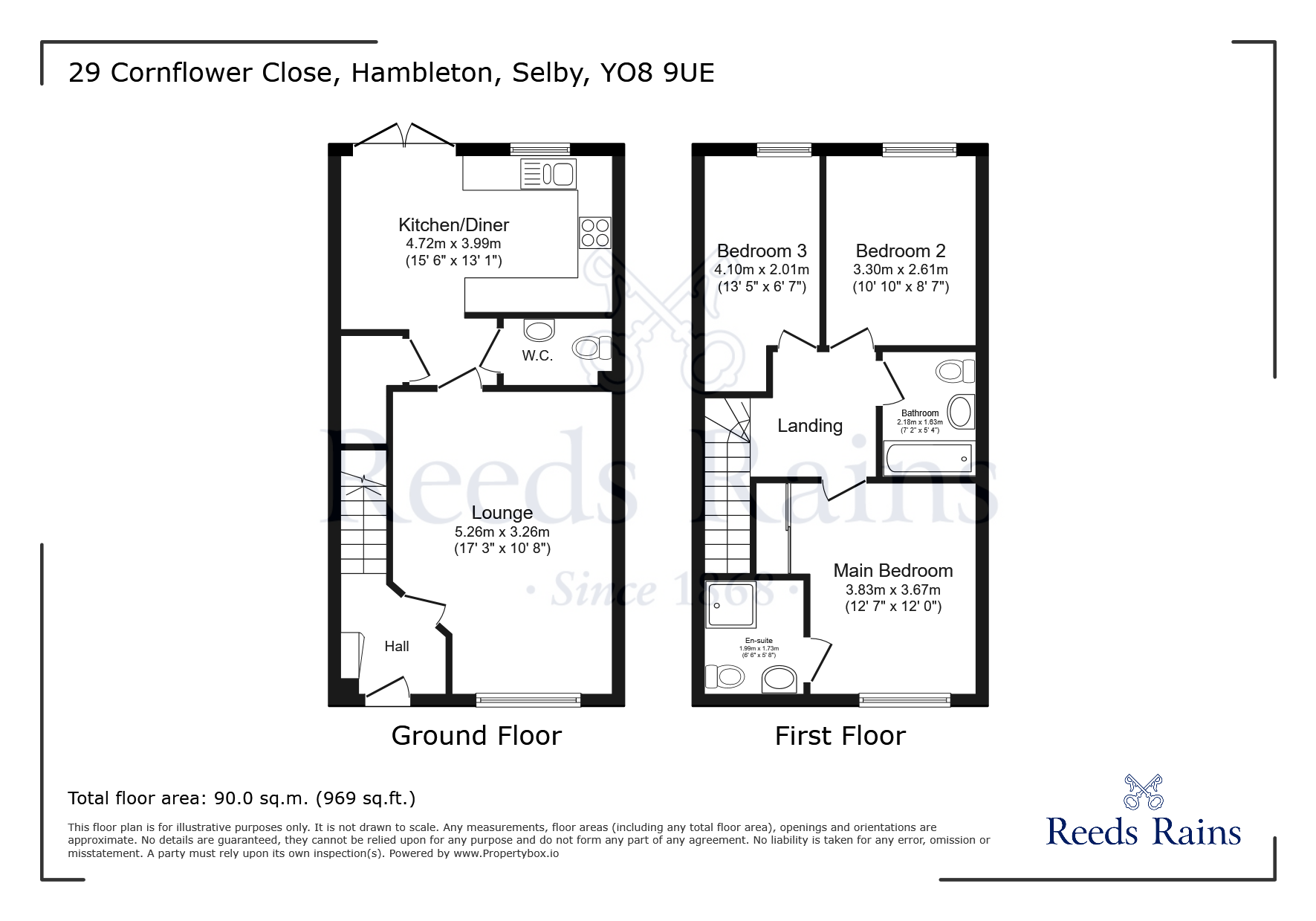29, Cornflower Close, Selby floorplan