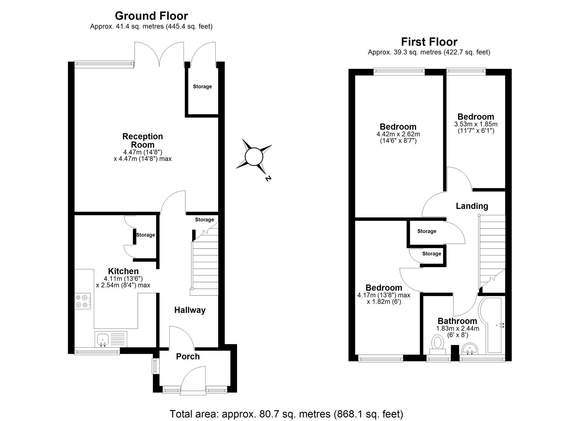 73 Covert Road, Ilford floorplan