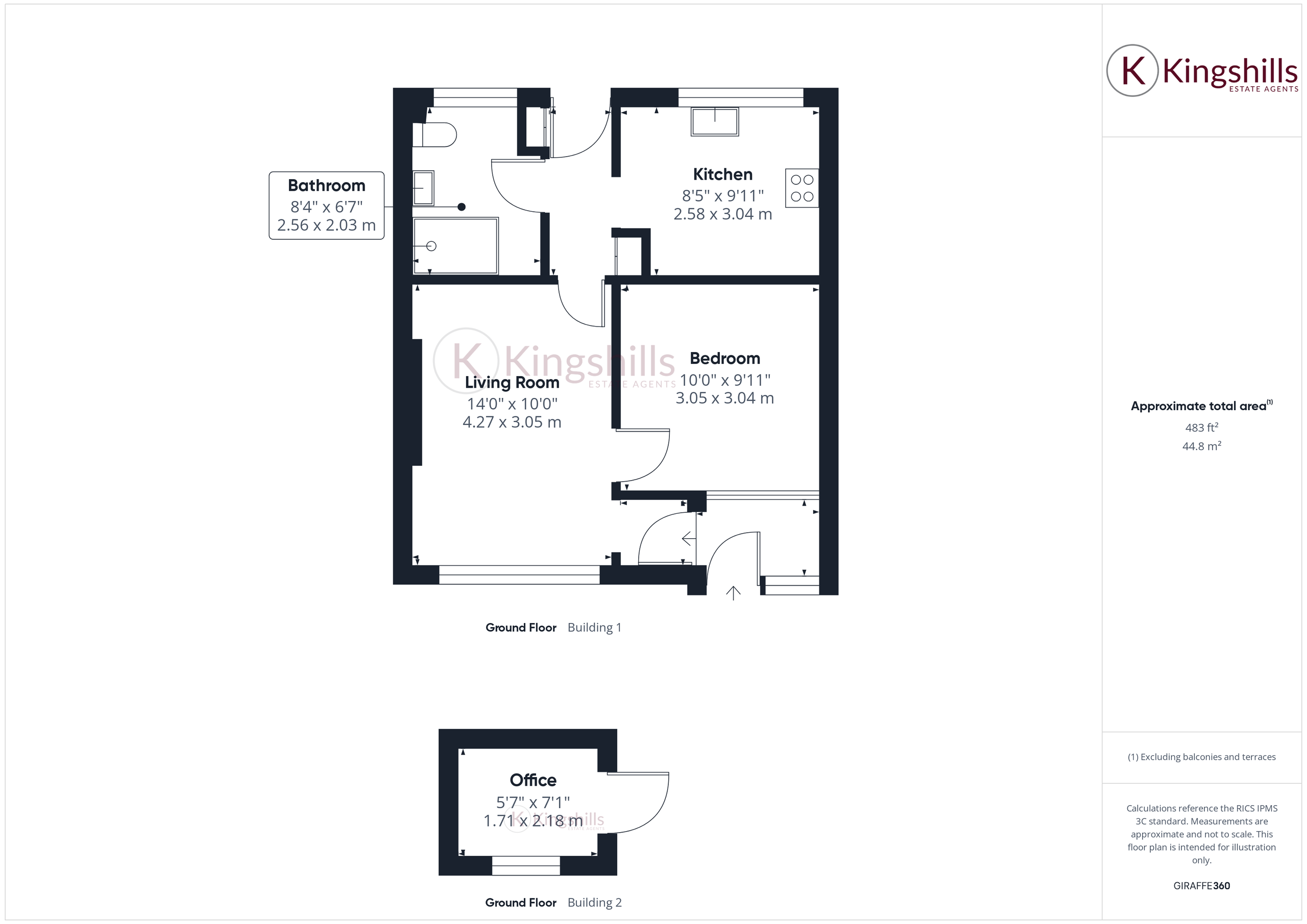 24 Georges Hill, High Wycombe floorplan