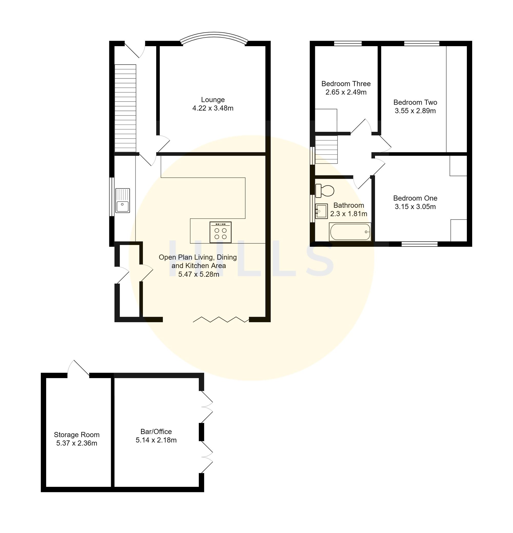 61 Chestnut Drive South, Leigh floorplan