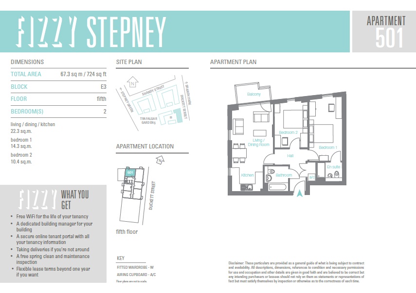 2 Bedrooms Flat to rent in Killick Way, Stepney Green E1