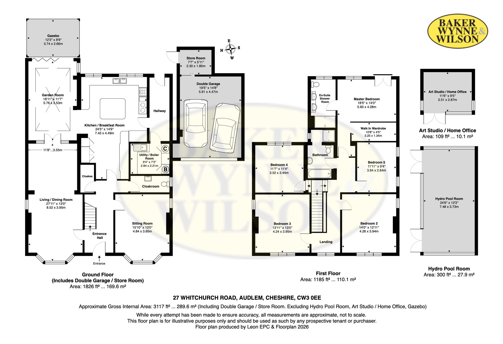 27 Whitchurch Road, Crewe floorplan