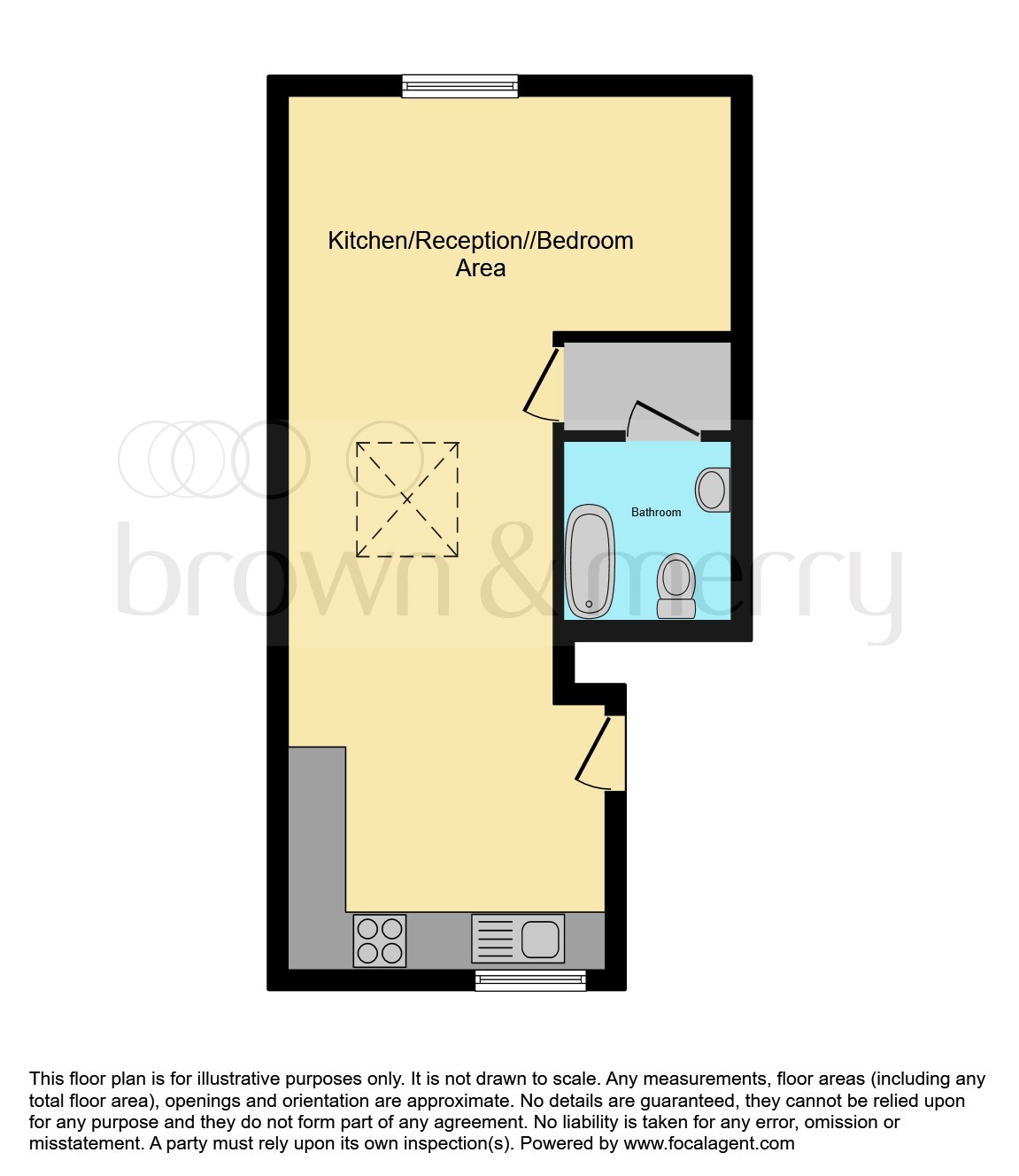 Flat 3a, 166-168, St. Albans Road, Watford floorplan