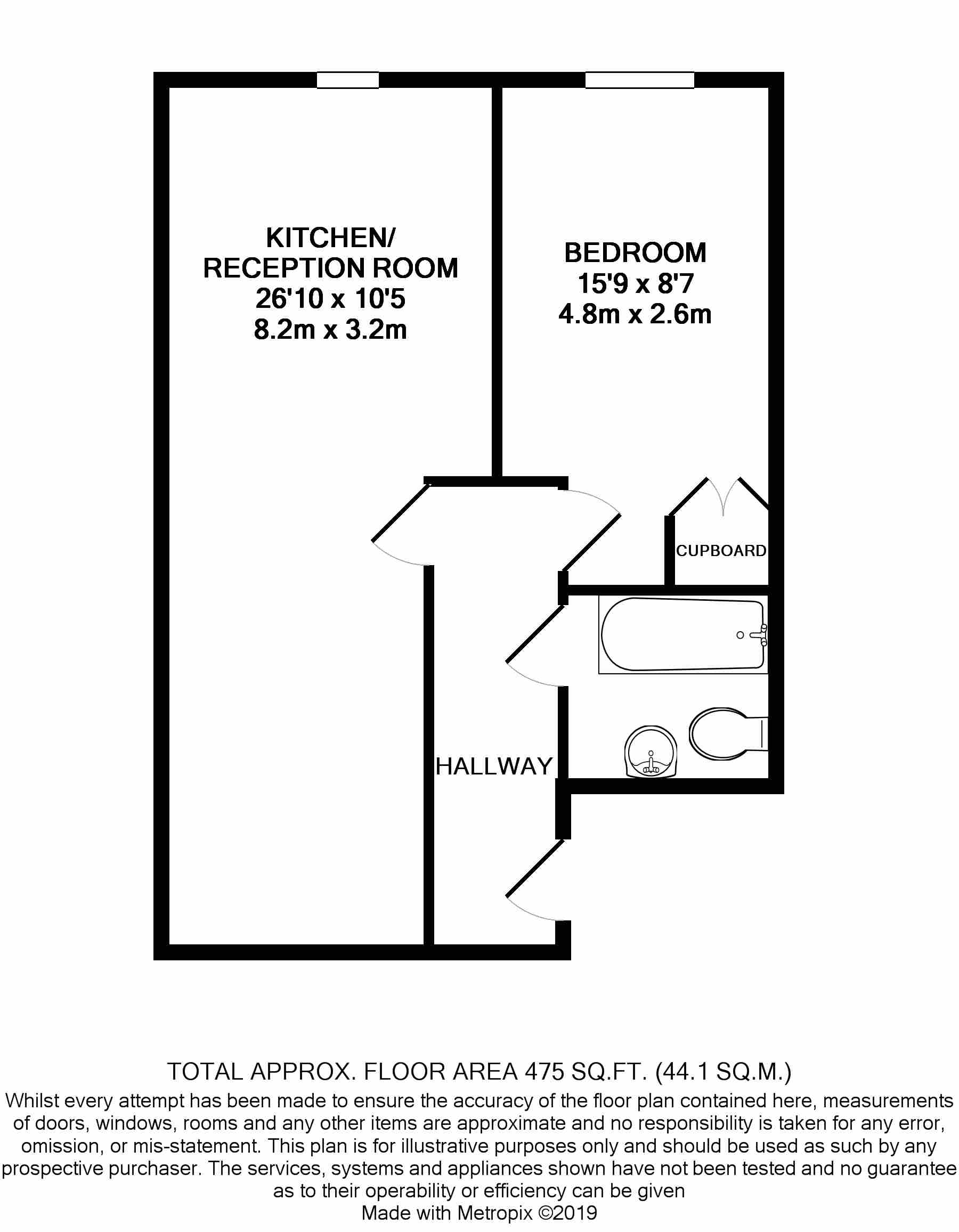 1 Bedrooms Flat for sale in Beulah Hill, London SE19