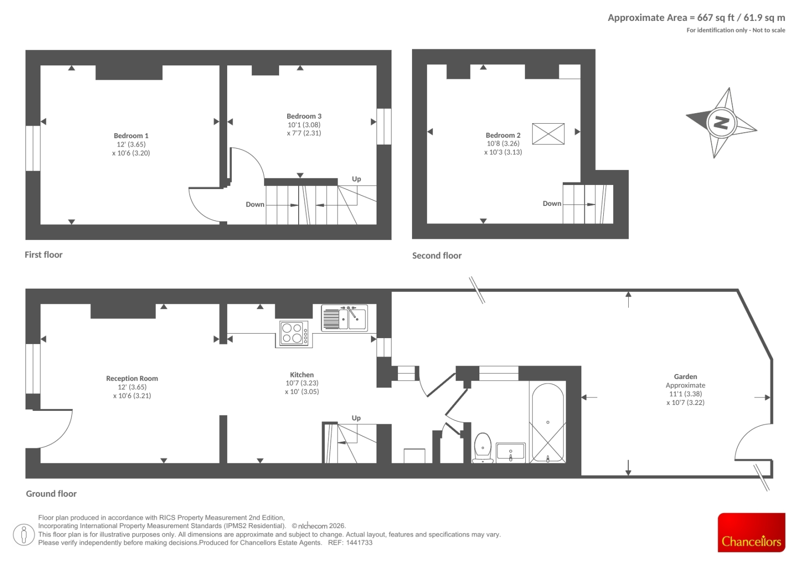 34, High Street, Reading floorplan