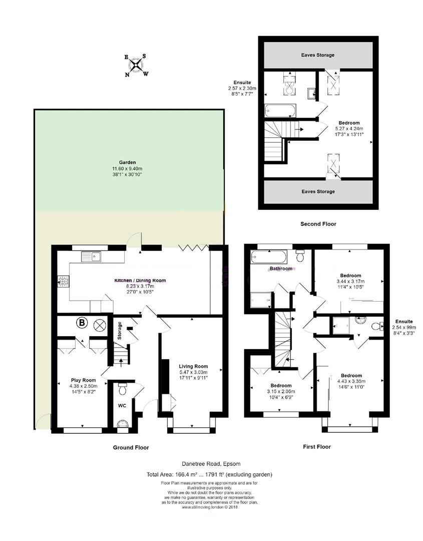 Road, West Ewell, Epsom KT19, 4 bedroom semidetached house