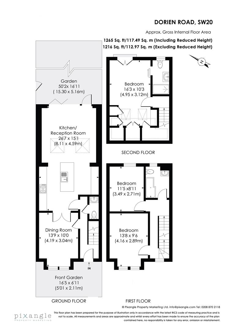72, Dorien Road, Raynes Park floorplan