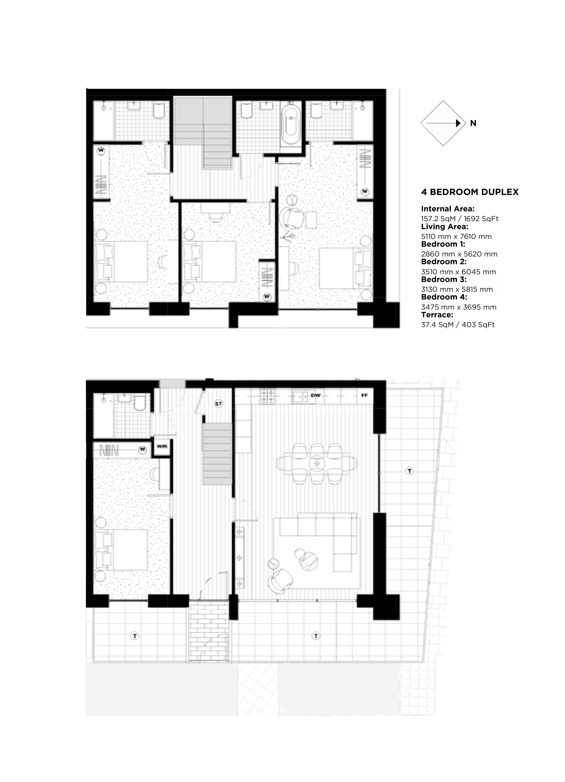 Flat 1, Flotilla House, Royal Wharf floorplan