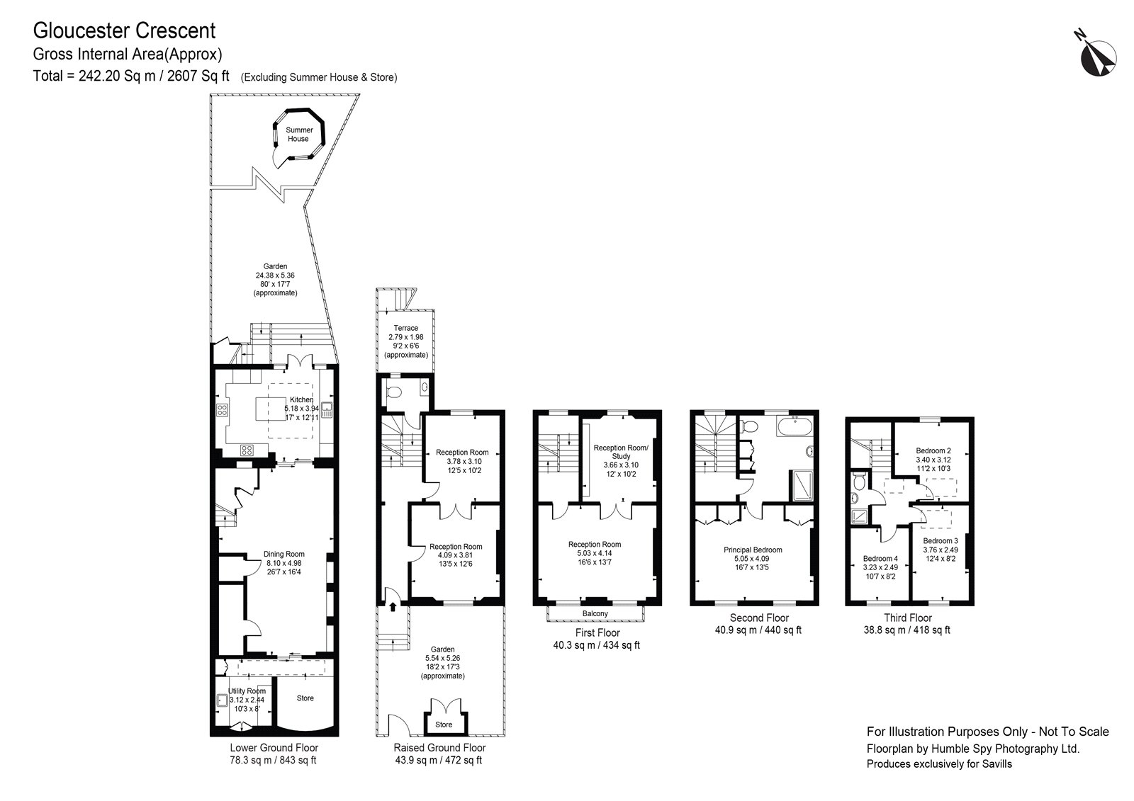 27, Gloucester Crescent, London floorplan