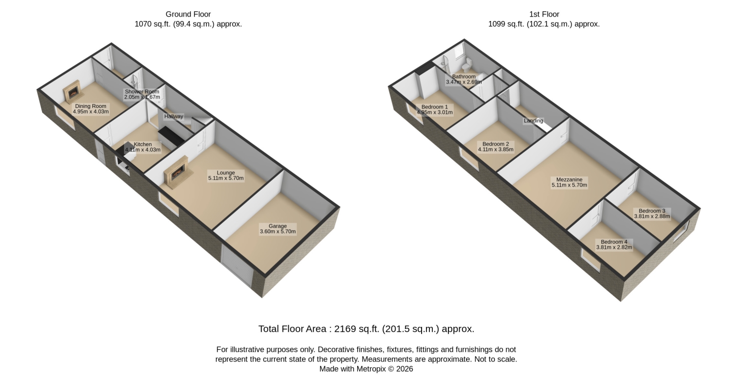 North Parade, Bradford floorplan