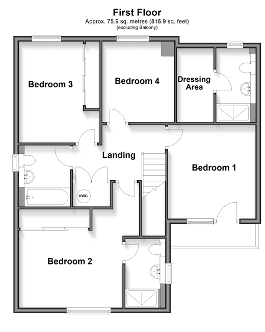 Beacon Avenue Kings Hill, West Malling floorplan