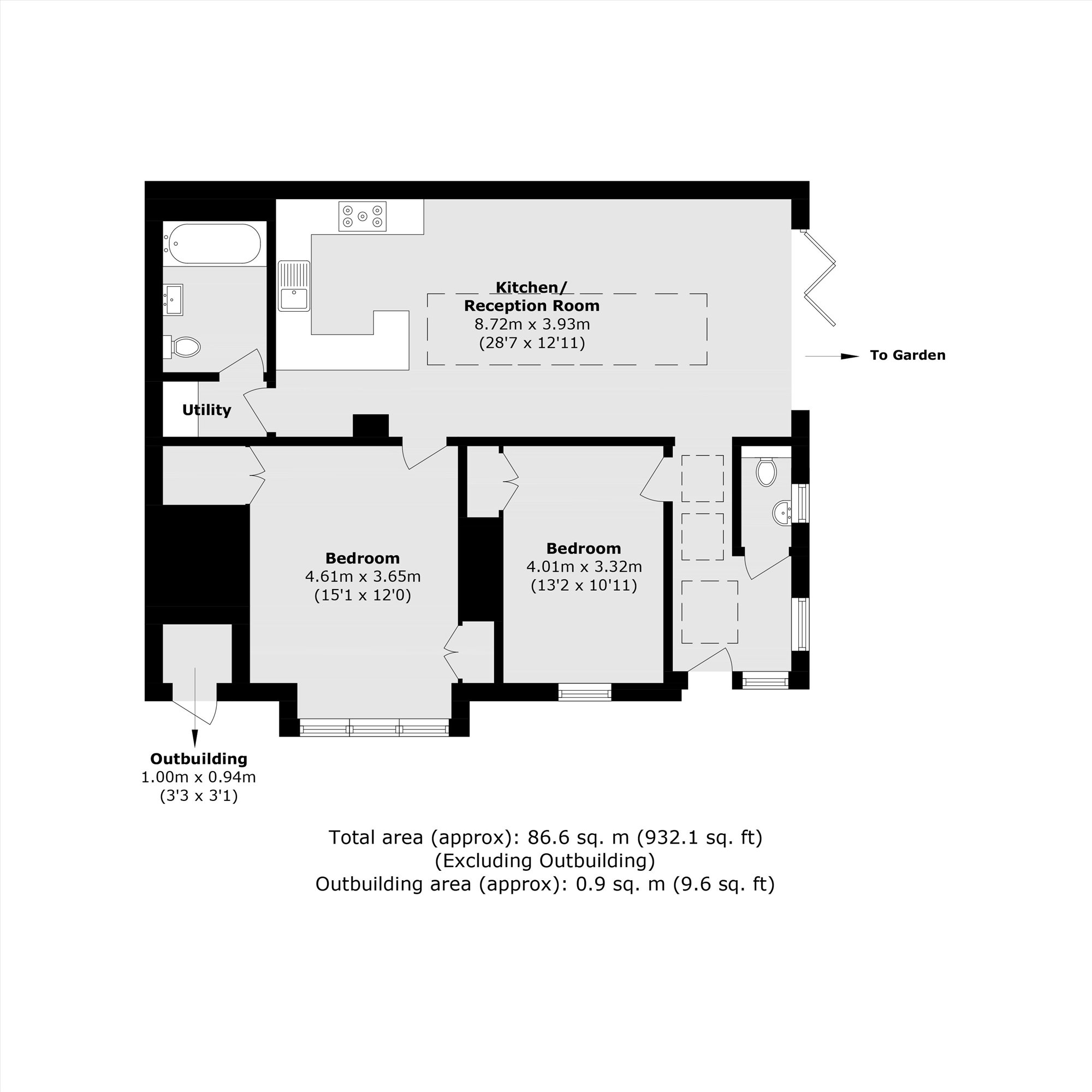 28, Langside Avenue, London floorplan