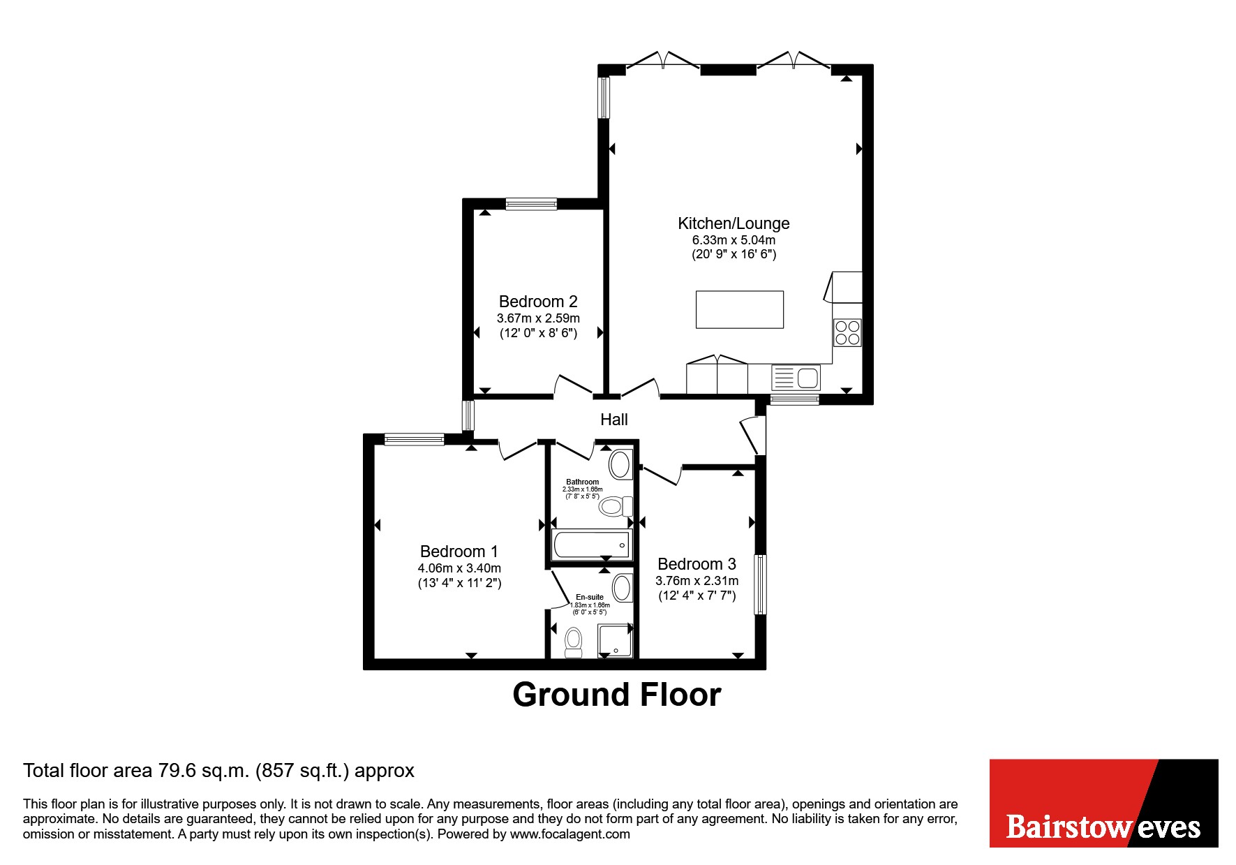 Hythe Road, Thornton Heath floorplan