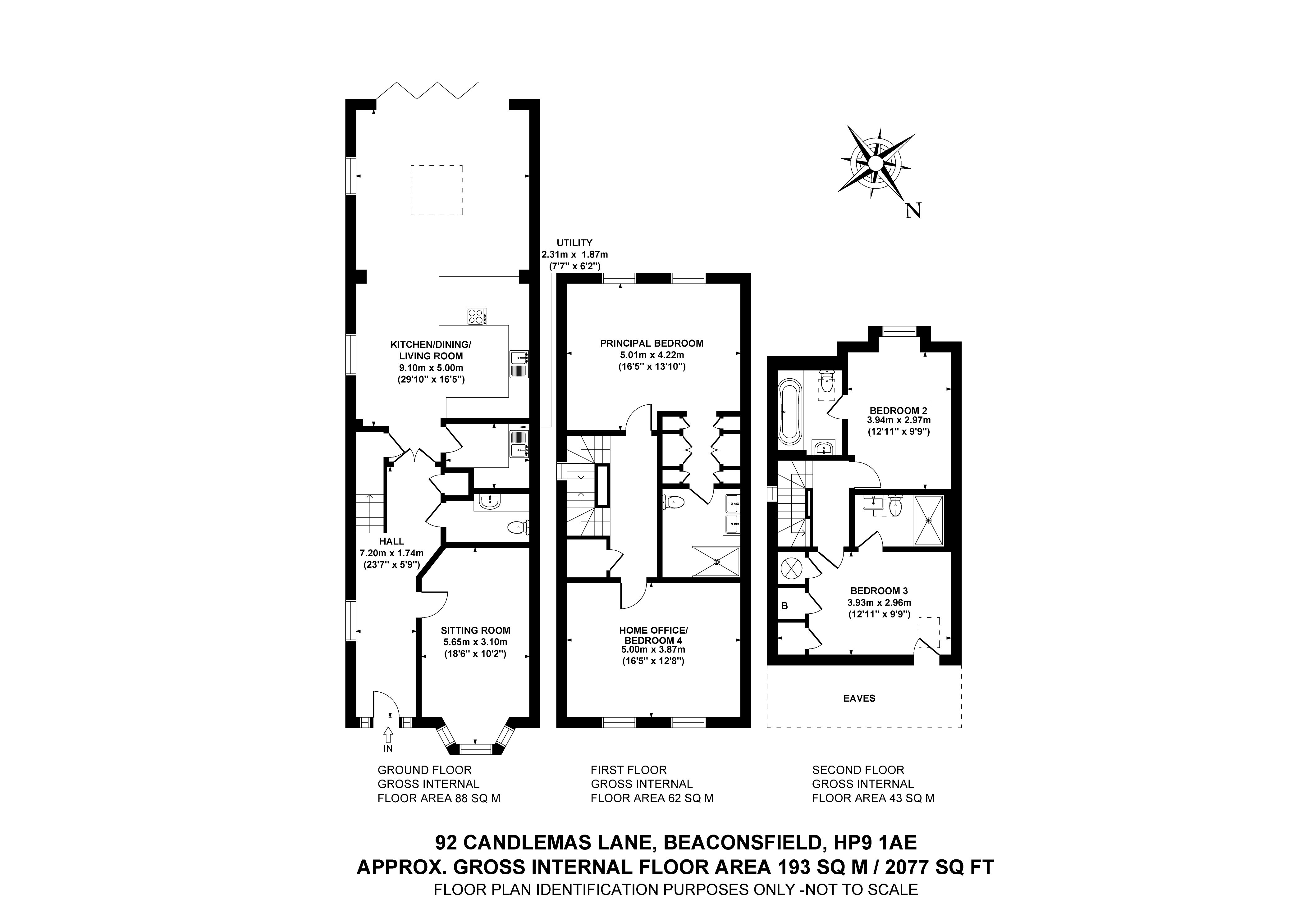 Willow, 92, Candlemas Lane, Buckinghamshire floorplan