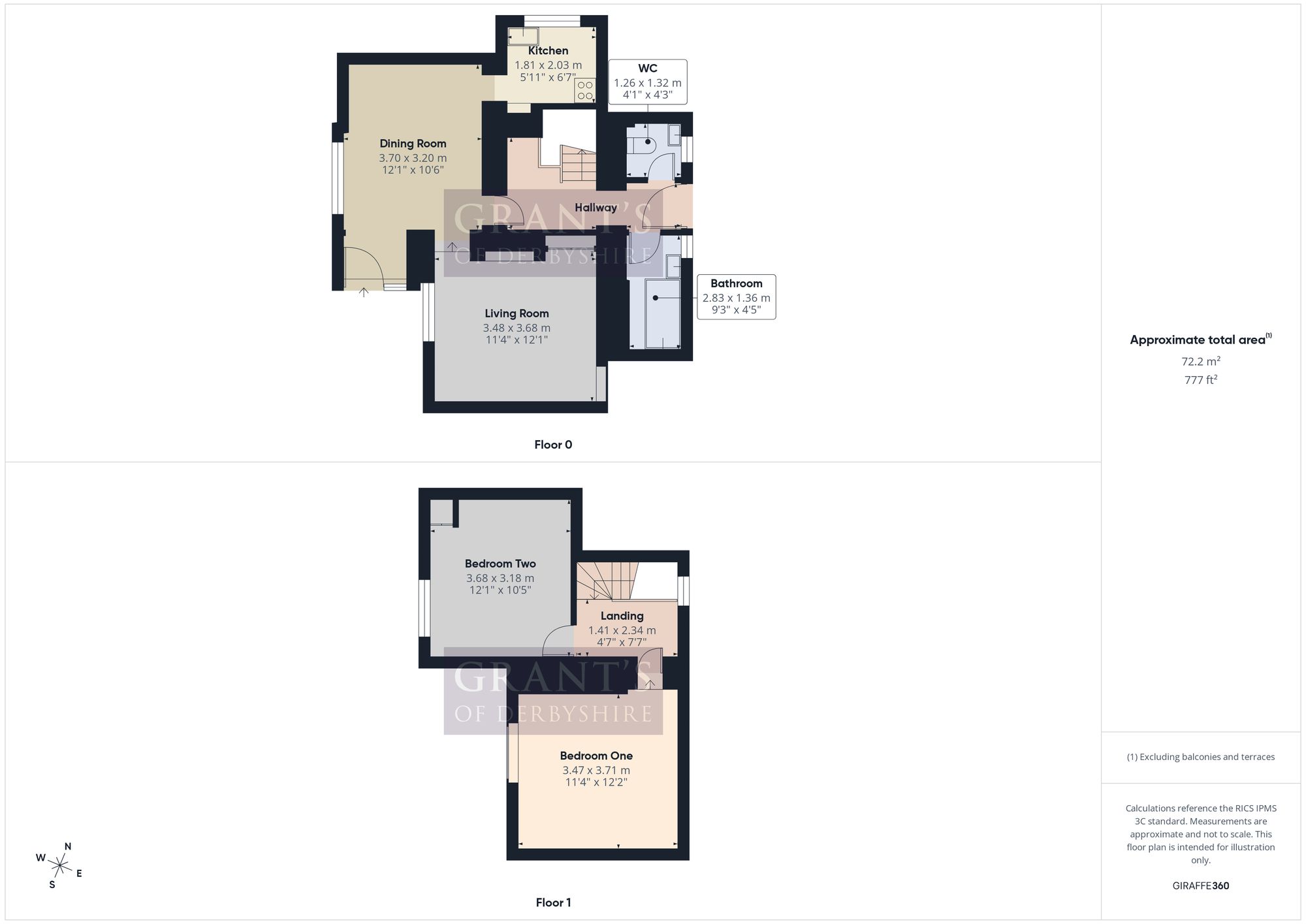 23 Main Street, Matlock floorplan