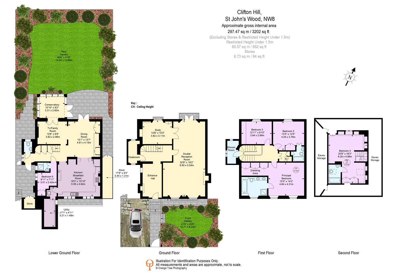 30, Clifton Hill, London floorplan