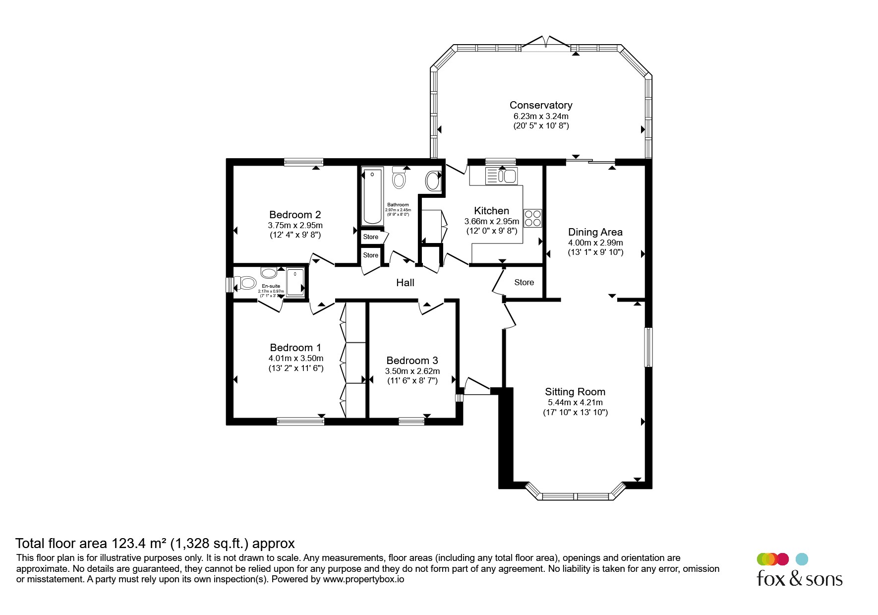 32, Mill Road, LEWES floorplan