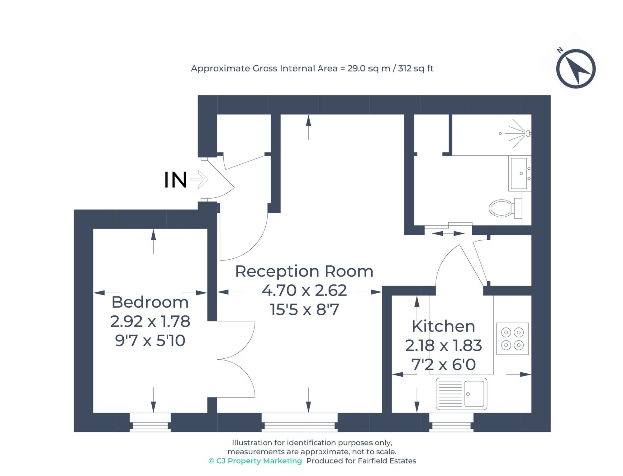 56b Southwold Road, Watford floorplan