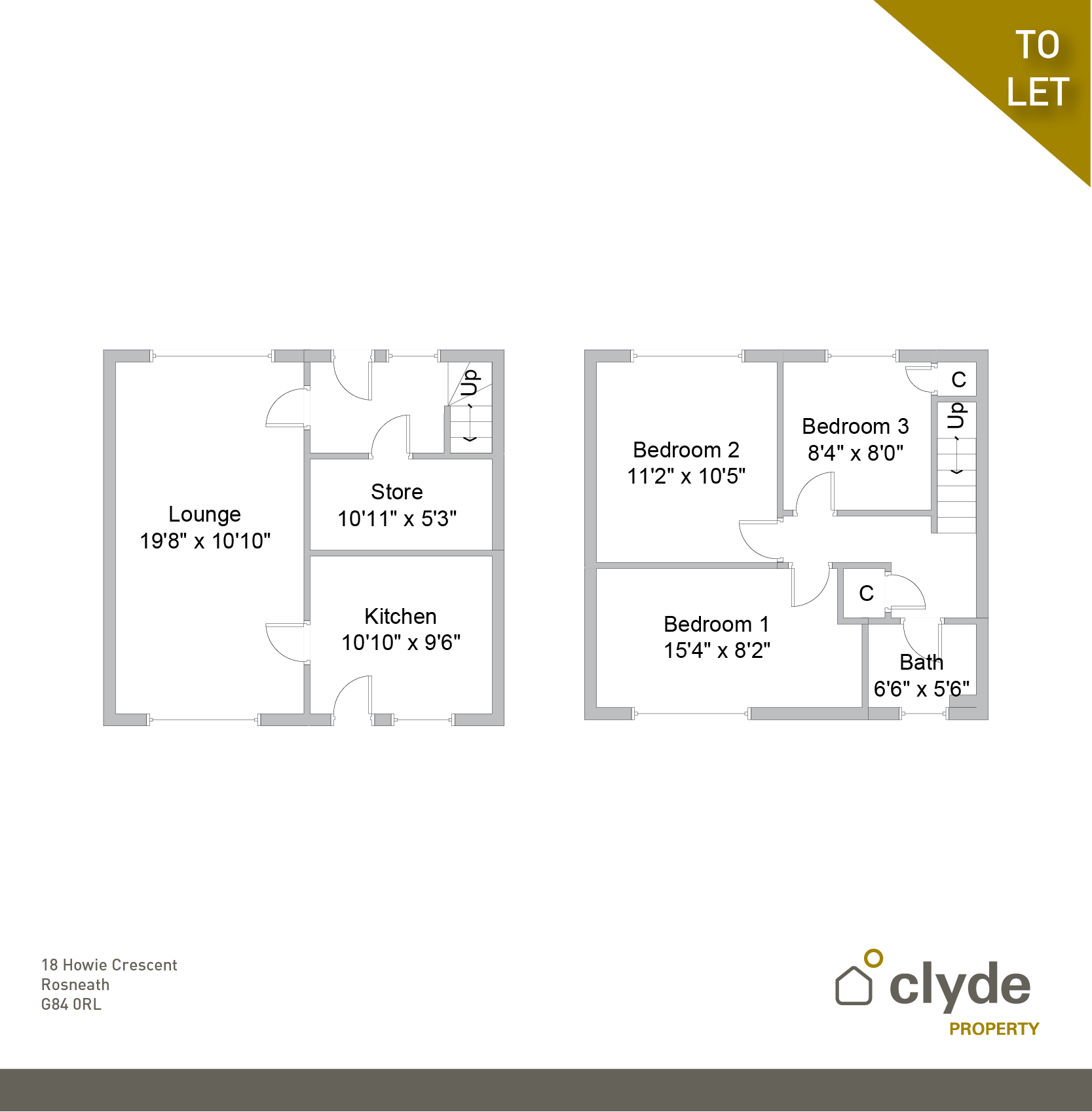 Howie Crescent, Rosneath, Arygll & Bute G84, 3 bedroom terraced house
