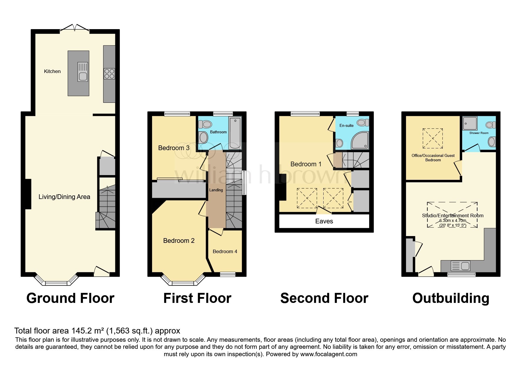 76, River Avenue, Hoddesdon floorplan