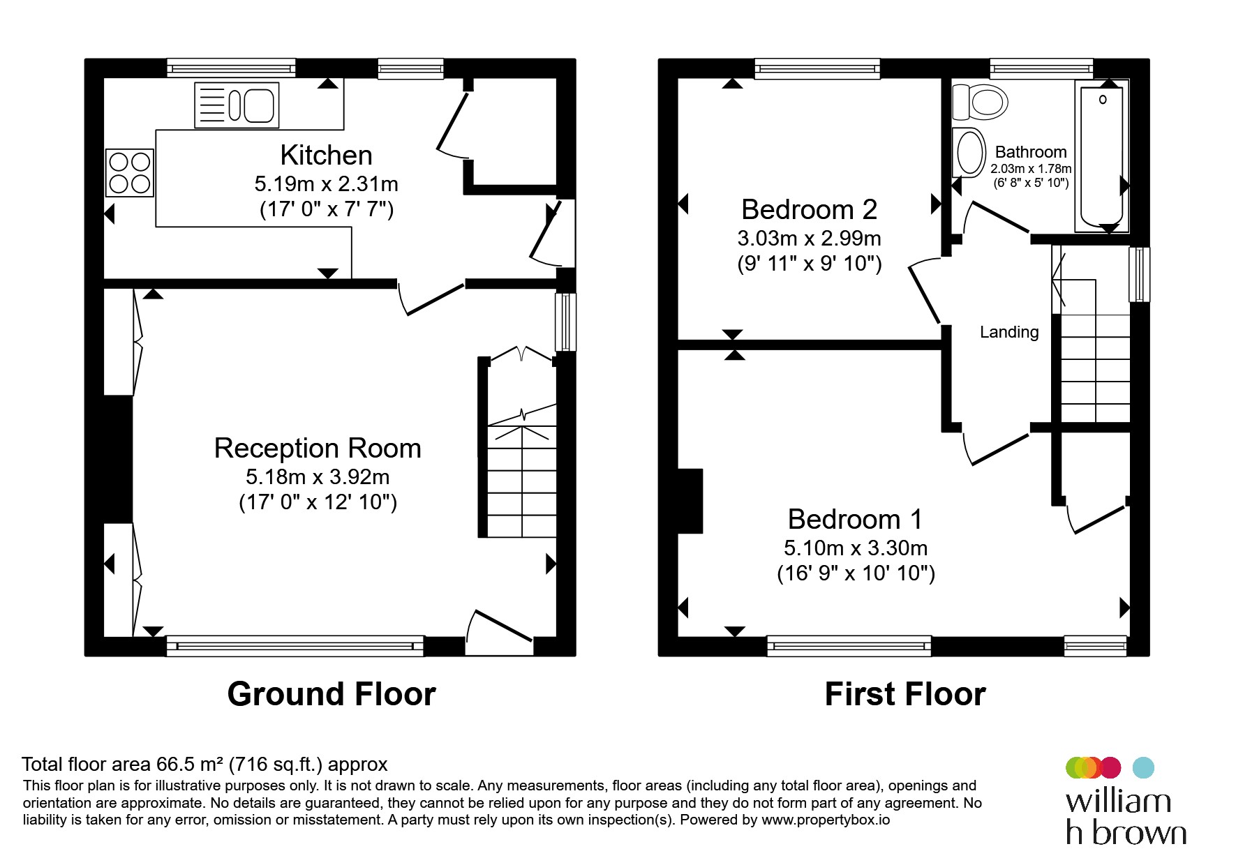 55, Low Grange Road, Rotherham floorplan